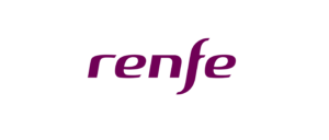 Logo of Renfe, ARPPA Technologies' client in remote service solutions