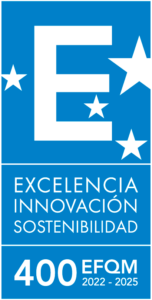 EFQM seal - Excellence Innovation Sustainability